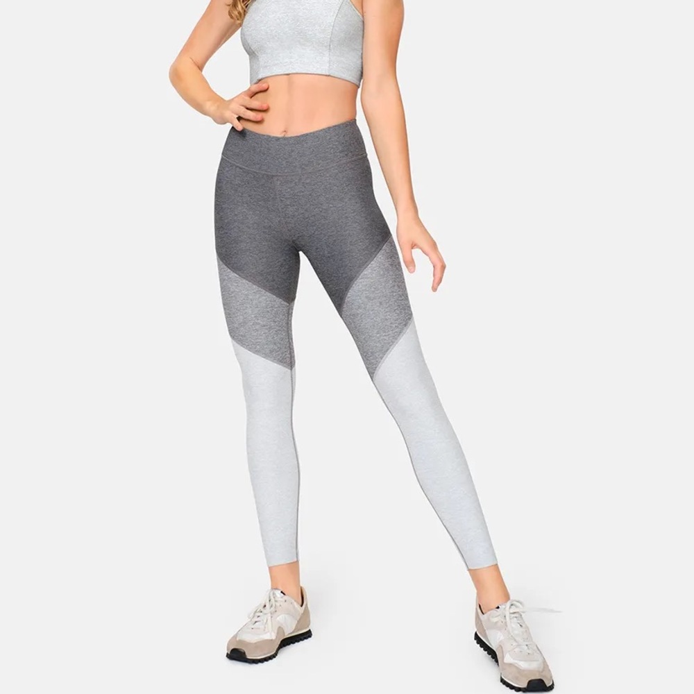 Outdoor Voices Springs 7/8 Tri-Tone Leggings, XS